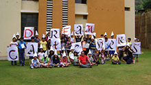 Group Photo at end of camp