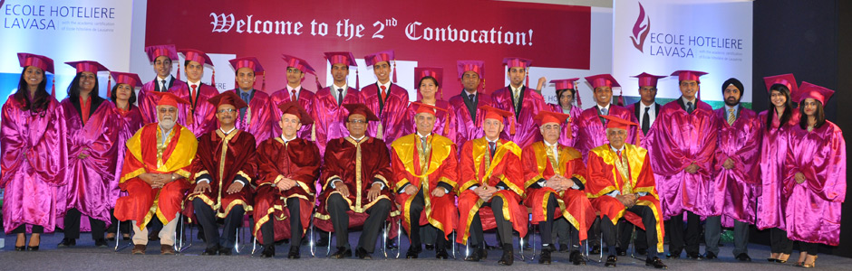 Convocation Ceremony At Ecole Hoteliere Lavasa