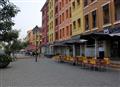 Colorful market of Lavasa